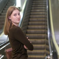 В метро :: Dmitry i Mary S