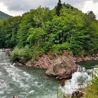 Здесь горных рек-сестёр слиянье :: Tata Wolf