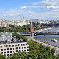 Вид на Кремль и Большой Каменный мост :: <<< Наташа >>> Вид на Кремль и Большой Каменный мост :: <<< Наташа >>>