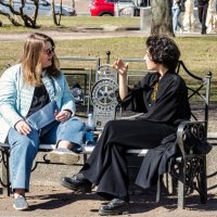 Такие разные подружки. :: Игорь Викторов