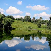 Музей-заповедник "Горки-Ленинские" . Большой пруд :: Анатолий Колосов Музей-заповедник "Горки-Ленинские" . Большой пруд :: Анатолий Колосов