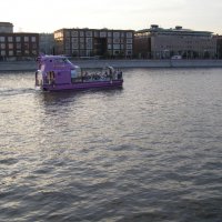 Лаванда на Москве-реке :: Анна Воробьева