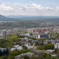 Панорама Пятигорска - вид от Эоловой арфы :: Gen 