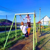 молодость. лето. качели :: Ольга Конькова