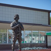 Памятник в селе Борское :: Олег Манаенков