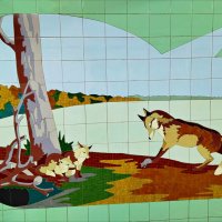 Лиса с лисятами! :: Надежда Лиса с лисятами! :: Надежда