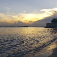 Хабаровск. Закат на реке Амур :: Сергей Швечков