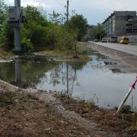 Зонт у дороги :: Екатерина Панова Зонт у дороги :: Екатерина Панова