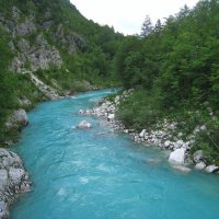 Река Соча, Словения. :: unix (Илья Утропов) Река Соча, Словения. :: unix (Илья Утропов)