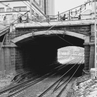 Мост. Туннель. Черно-белая фотография :: Любимова Ольга 