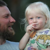 C папой :: liudmila drake C папой :: liudmila drake