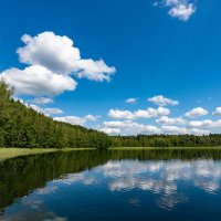 Озеро Глубелька :: Александр Мезенцев Озеро Глубелька :: Александр Мезенцев