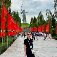 Из Волгограда - МАМАЕВ КУРГАН :: Татьяна Лютаева