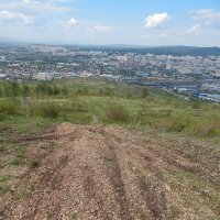 Дорога с вершины вниз. :: Екатерина Панова