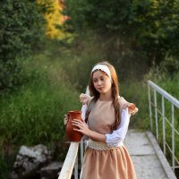 на закате у реки :: Оксана Льдинина 