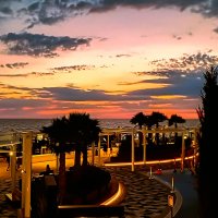 Закат на Ривьере :: Сергей Алексеевич Митянин