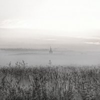 Колокольня на реке Киржач в тумане :: Dadli 