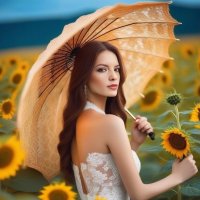 Август- месяц подсолнухов:) :: Светлана Лапка