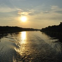 Закат на Волге :: Марина Виноградова