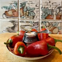 Балконные перцы :: Виктор Орехов Балконные перцы :: Виктор Орехов