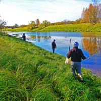 Август...Рыбалка на протоке Девкина! :: Владимир Август...Рыбалка на протоке Девкина! :: Владимир