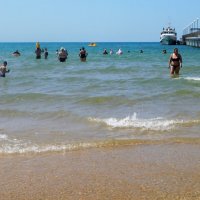 Центральный пляж "Паралия" :: Наиля 