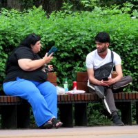 Вдруг решила моя "лапа" пообщаться без ватцапа. :: Егор Бабанов