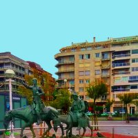 ДОН КИХОТ И САНЧО ПАНСА :: Анатолий Малобродский ДОН КИХОТ И САНЧО ПАНСА :: Анатолий Малобродский