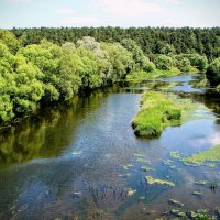 Встретились Десна и Пахра,,, :: Анатолий Колосов