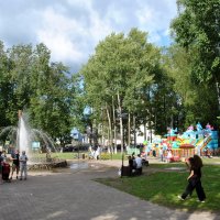 В день посёлка городского типа :: AleksSPb Лесниченко