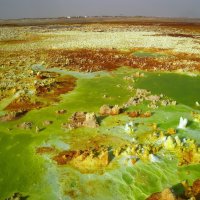 Необыкновенный пейзаж на вулкане Даллол, в Эфиопии. :: unix (Илья Утропов)