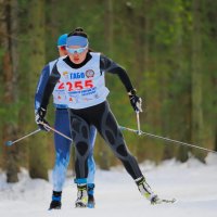 Апрельский марафон в Подмосковье. :: Евгений Седов Апрельский марафон в Подмосковье. :: Евгений Седов