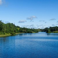 Про озёра (в деревне Синьково). :: Милешкин Владимир Алексеевич Про озёра (в деревне Синьково). :: Милешкин Владимир Алексеевич