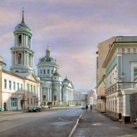 Москва. Храм Мартина Исповедника. :: В и т а л и й .... Л а б з о'в Москва. Храм Мартина Исповедника. :: В и т а л и й .... Л а б з о'в