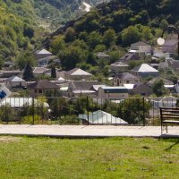 Аул Хучни.. Вид от крепости :: Gen 