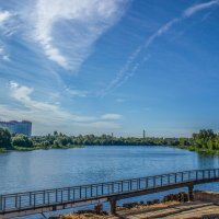 "А над городом плывут облака..." :: Михаил "Skipper"