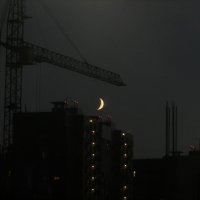 месяц над городом :: Лера 