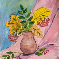 Натюрморт:"Вспоминая осень" :: Светлана Калмыкова Калмыкова