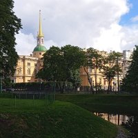 Вид на Инженерный замок в Петербурге. :: Светлана Калмыкова Калмыкова