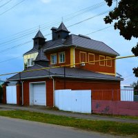 Алатырь. Дом по ул. Первомайской 50а. :: Пётр Чернега Алатырь. Дом по ул. Первомайской 50а. :: Пётр Чернега