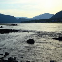 Восход на Бие :: Татьяна Лютаева