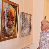 Іван Снігур  художник зустріч з Параджановим :: Степан Карачко