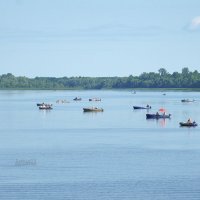 Рыбаки на Волге :: Сергей Беляев Рыбаки на Волге :: Сергей Беляев