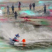 Гонки на скутерах :: Владимир Безгрешнов