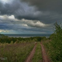 "Заволокло. Дождливый вечер в конце лета"© :: Владимир Макаров