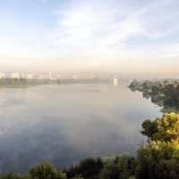 Вид на Москву  с Бесединского моста :: Валерий Иванович