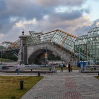 Пешеходные мосты Москва реки :: Aleksey Afonin