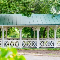 Шахматная беседка в Первомайском парке. город Курск :: Руслан Васьков