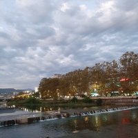 Вечерний Сочи у реки :: Tata Wolf