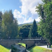 Речка Белокуриха  в Белокурихе  . :: Мила Бовкун